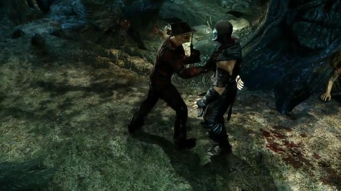 Фредди Крюгер HD Геймплей трейлер - Mortal Kombat 9