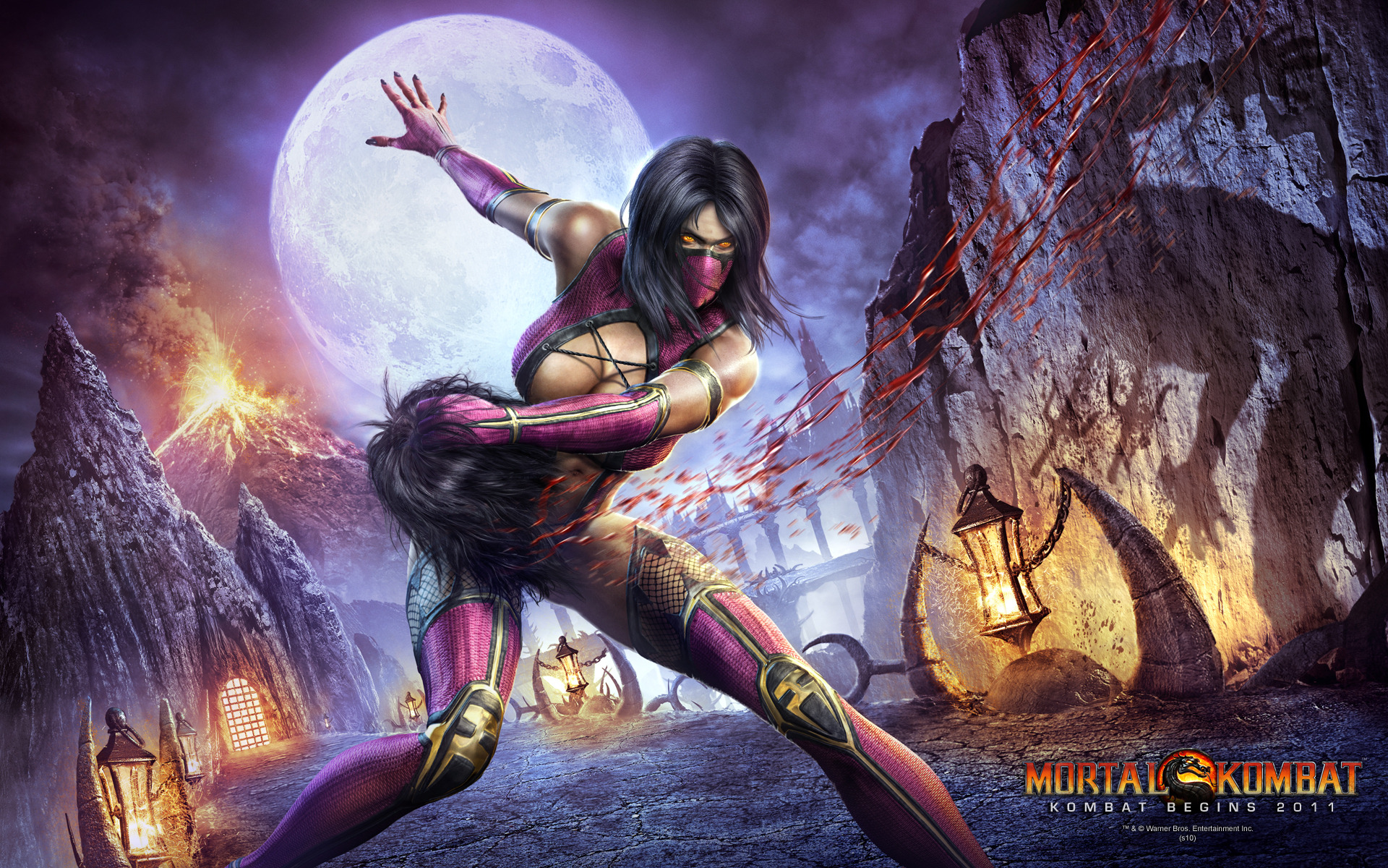 Mortal Kombat обои "Китана"