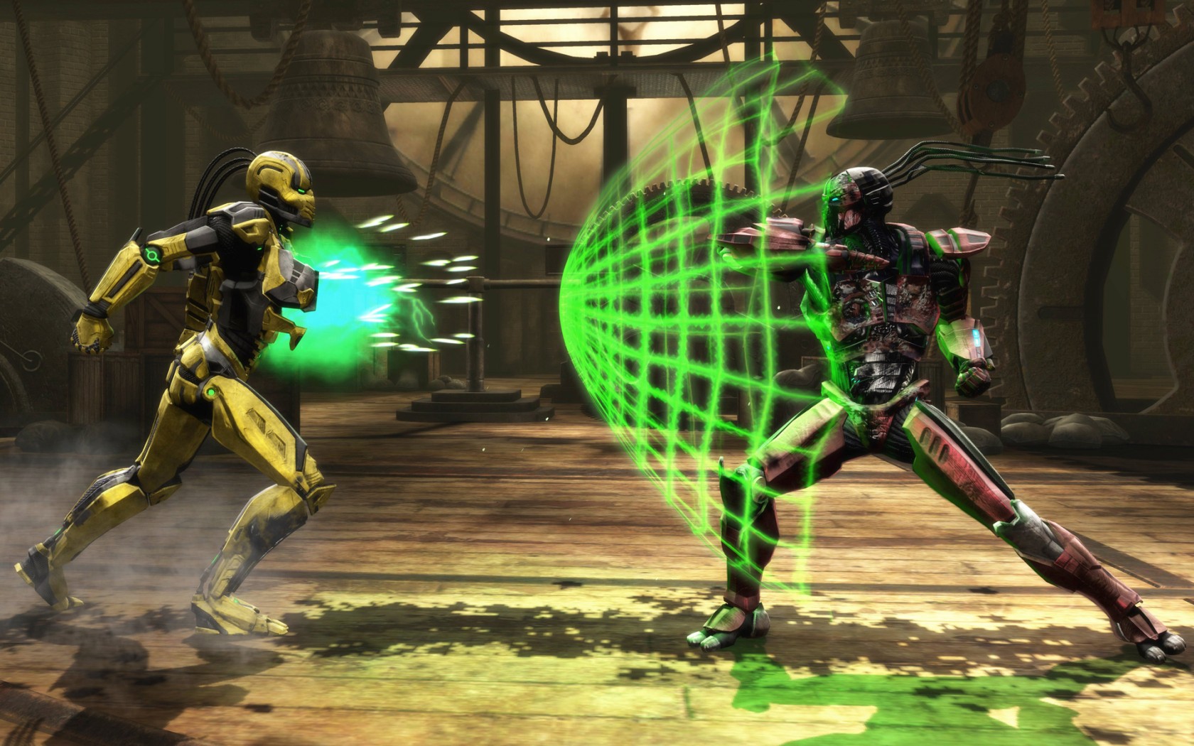 Mortal Kombat обои "Sektor и Syrax"