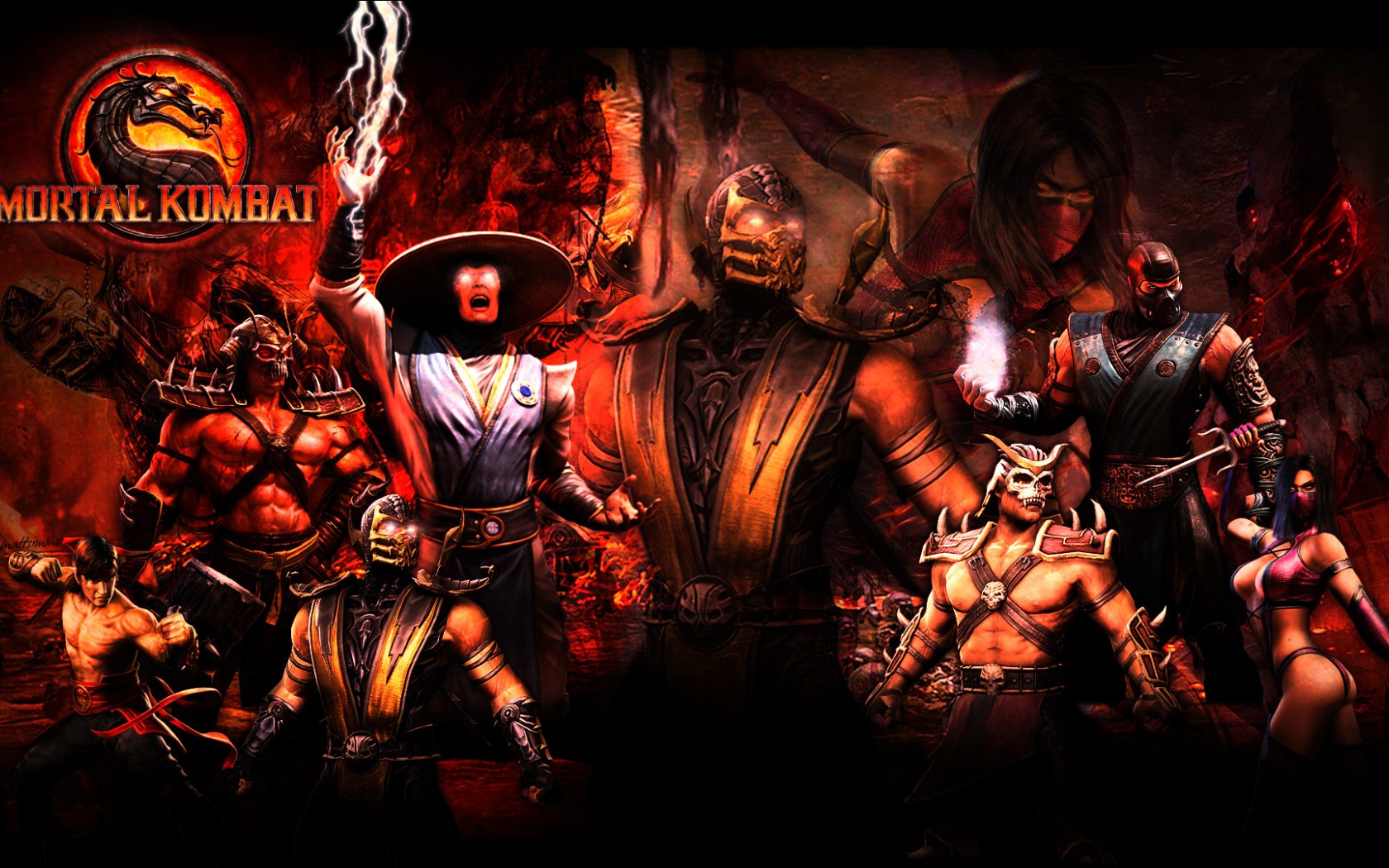 Mortal Kombat обои "Все войны"