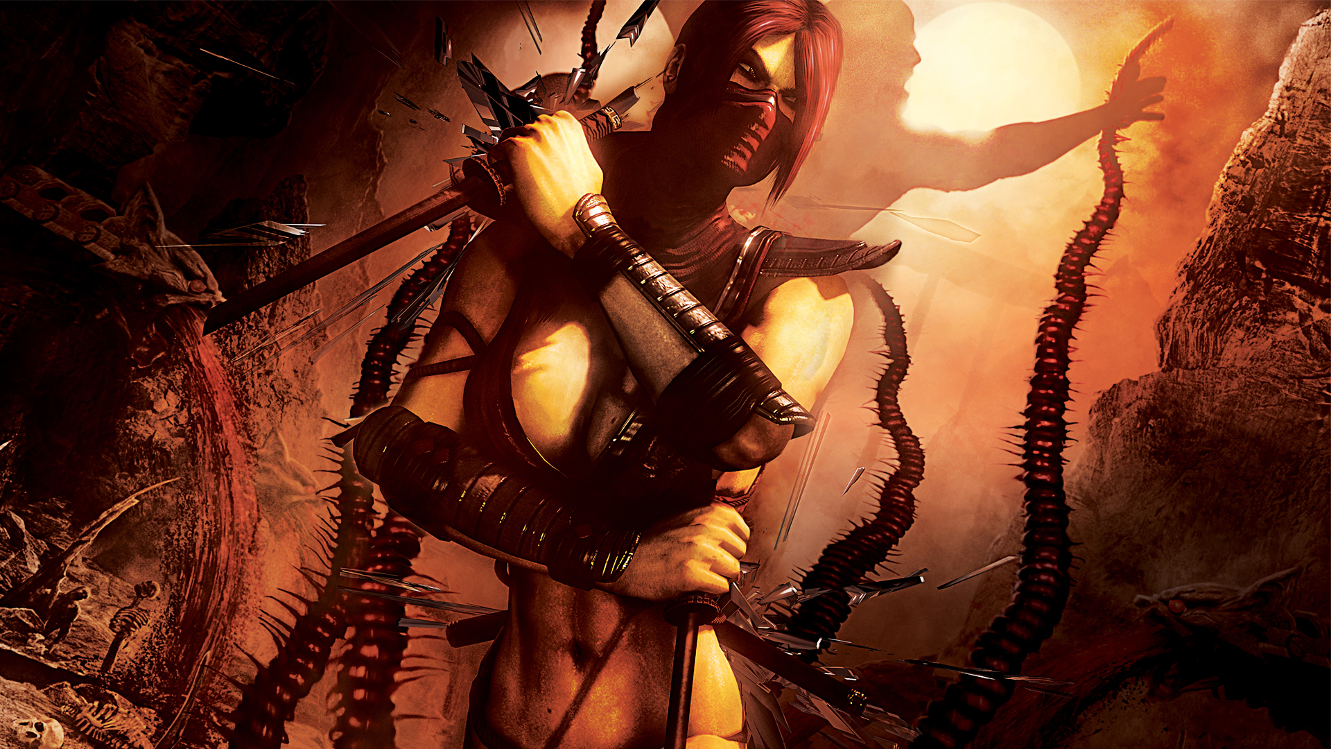 Mortal Kombat обои "Scarlet 3"