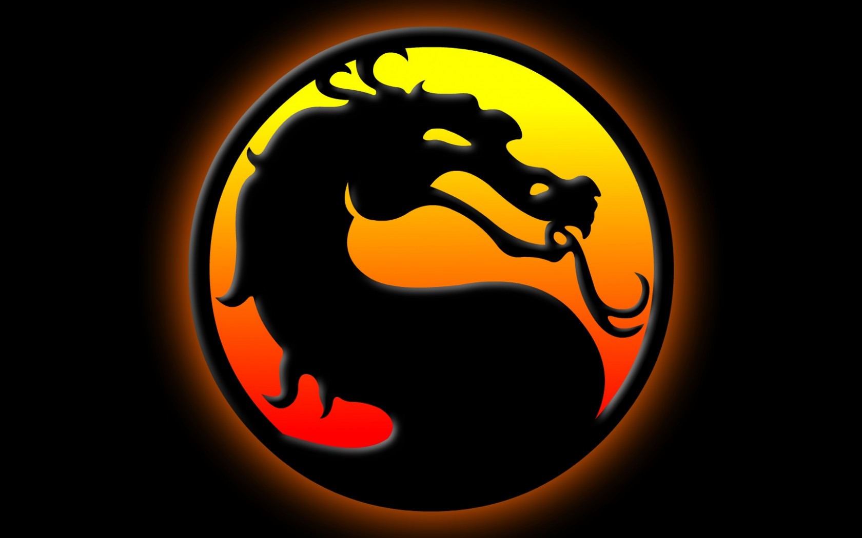 Mortal Kombat обои "Логотип 3"
