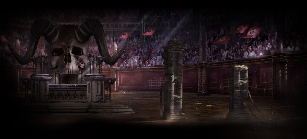 Mortal Kombat 9 арена - Shao Kahn's Arena