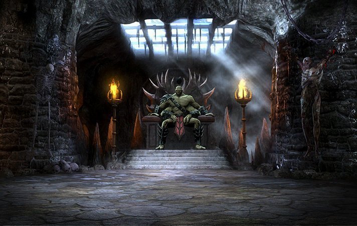 Mortal Kombat 9 арена - The Goro's Lair