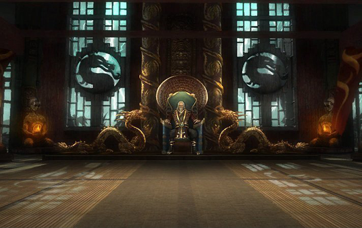 Mortal Kombat 9 арена - Shang Tsung's Throne Room
