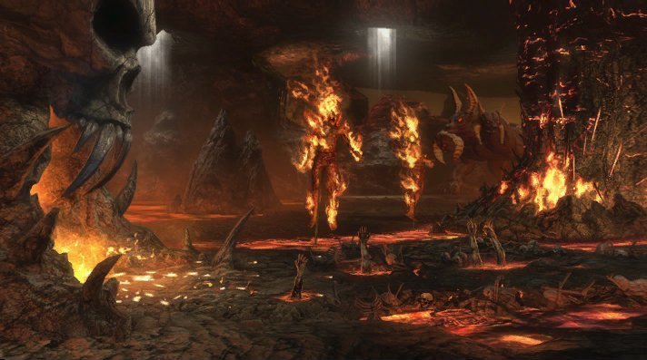 Mortal Kombat 9 арена - The Hell