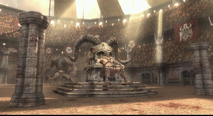 Mortal Kombat 9 арена - Kahn’s Coliseum