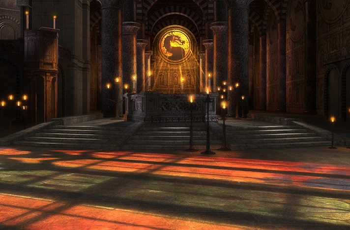 Mortal Kombat 9 арена - The Cathedral