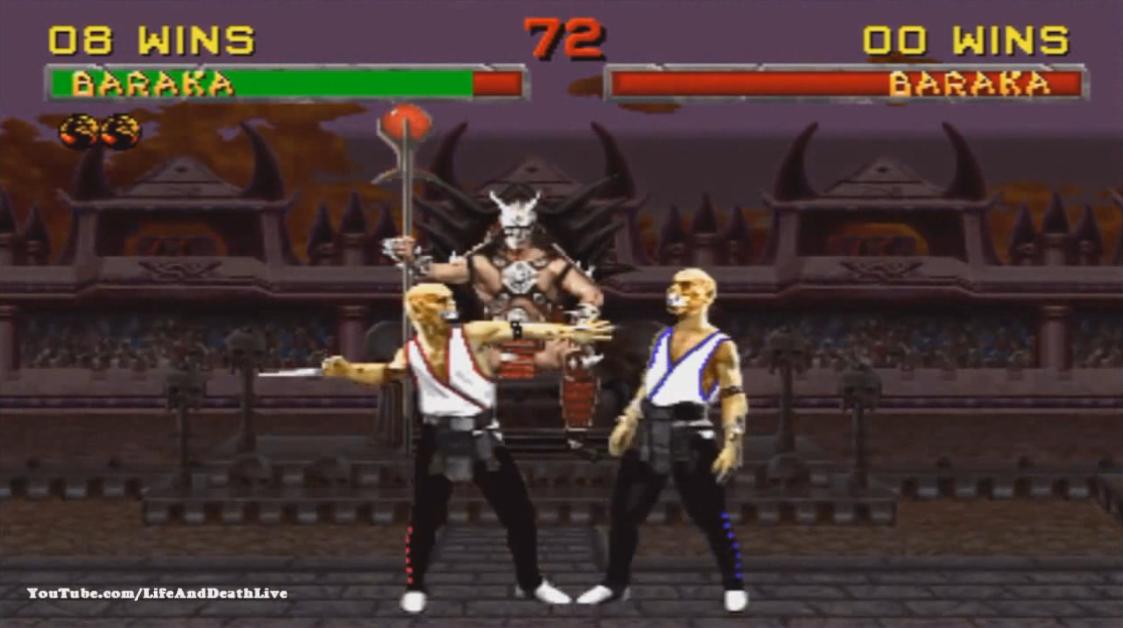 Mortal Kombat 2 Baraka Фаталити, Бабалити и Френдшип