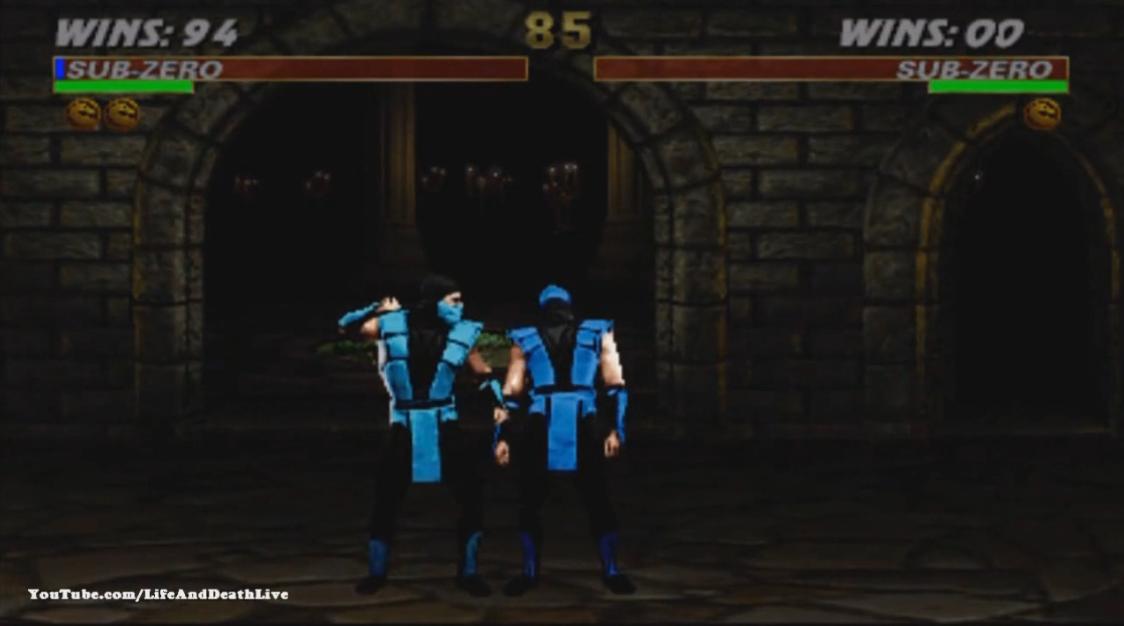 Ultimate Mortal Kombat 3 видео - Саб-Зиро фаталити, анималити, бабалити, френдшип