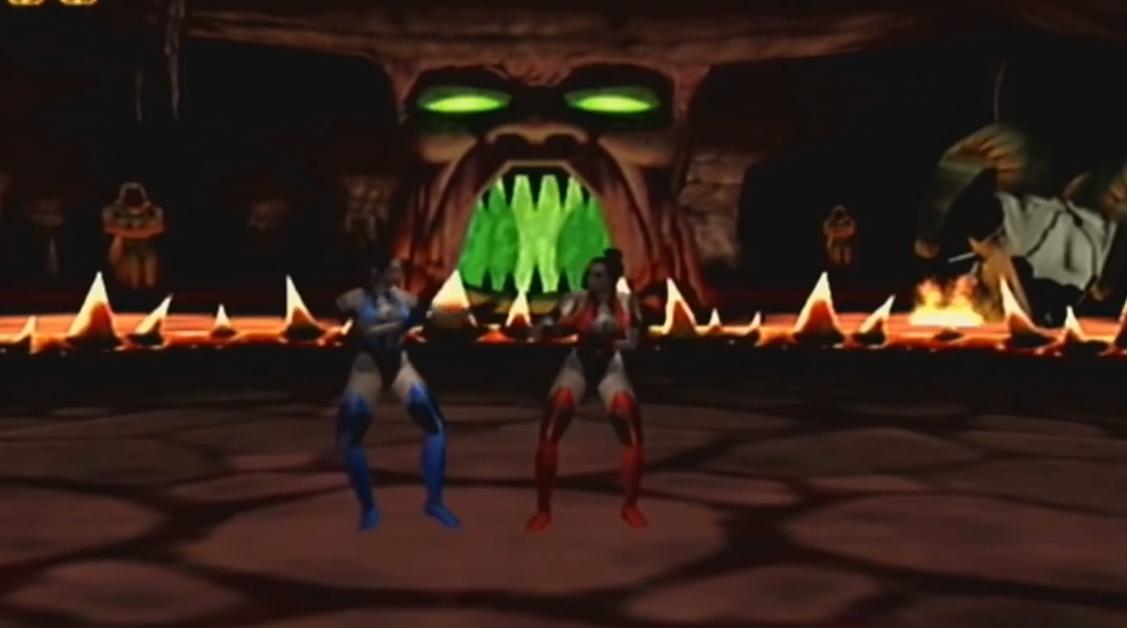 Mortal Kombat 4 Gold Китана фаталити видео