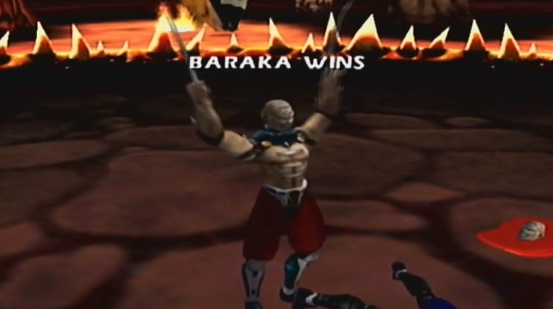 Mortal Kombat 4 Gold Барака фаталити видео