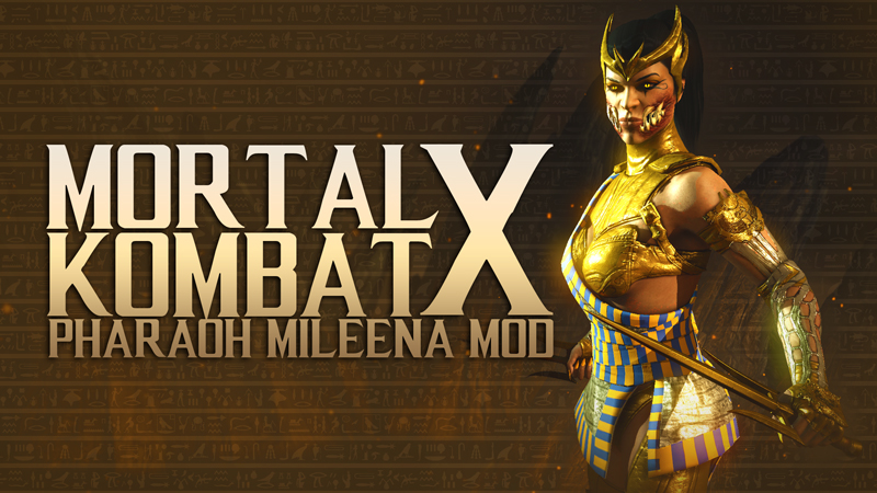 Скачать скин Милина Фараон Mortal Kombat X бесплатно