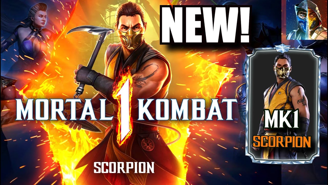 Mortal Kombat Mobile - Скорпион MK 1