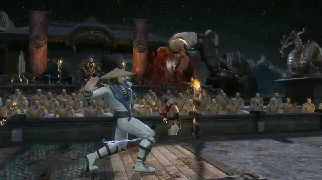 Raiden HD Геймплей трейлер - Mortal Kombat 9