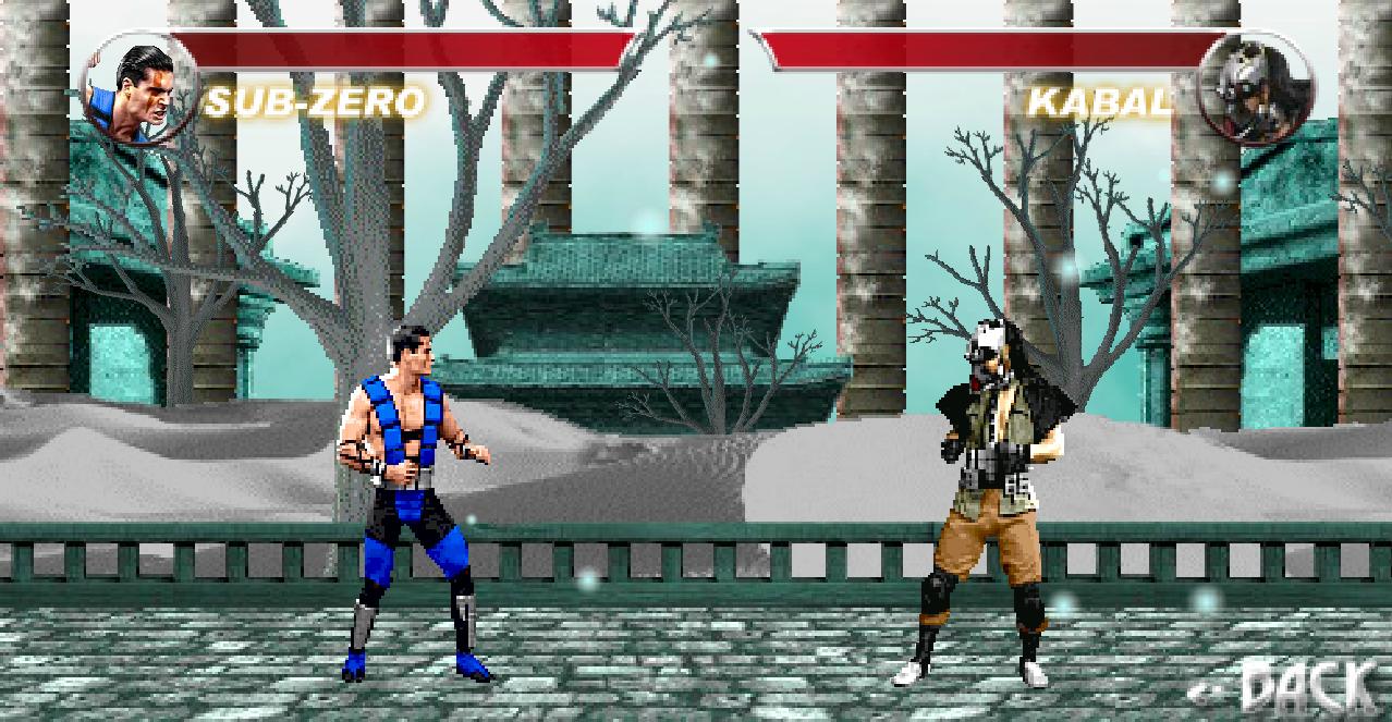 Флэш игра Mortal Kombat Karnage.