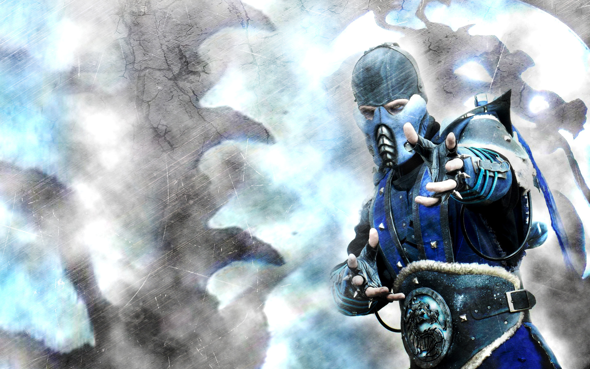Mortal Kombat обои "Sub-Zero и лед"