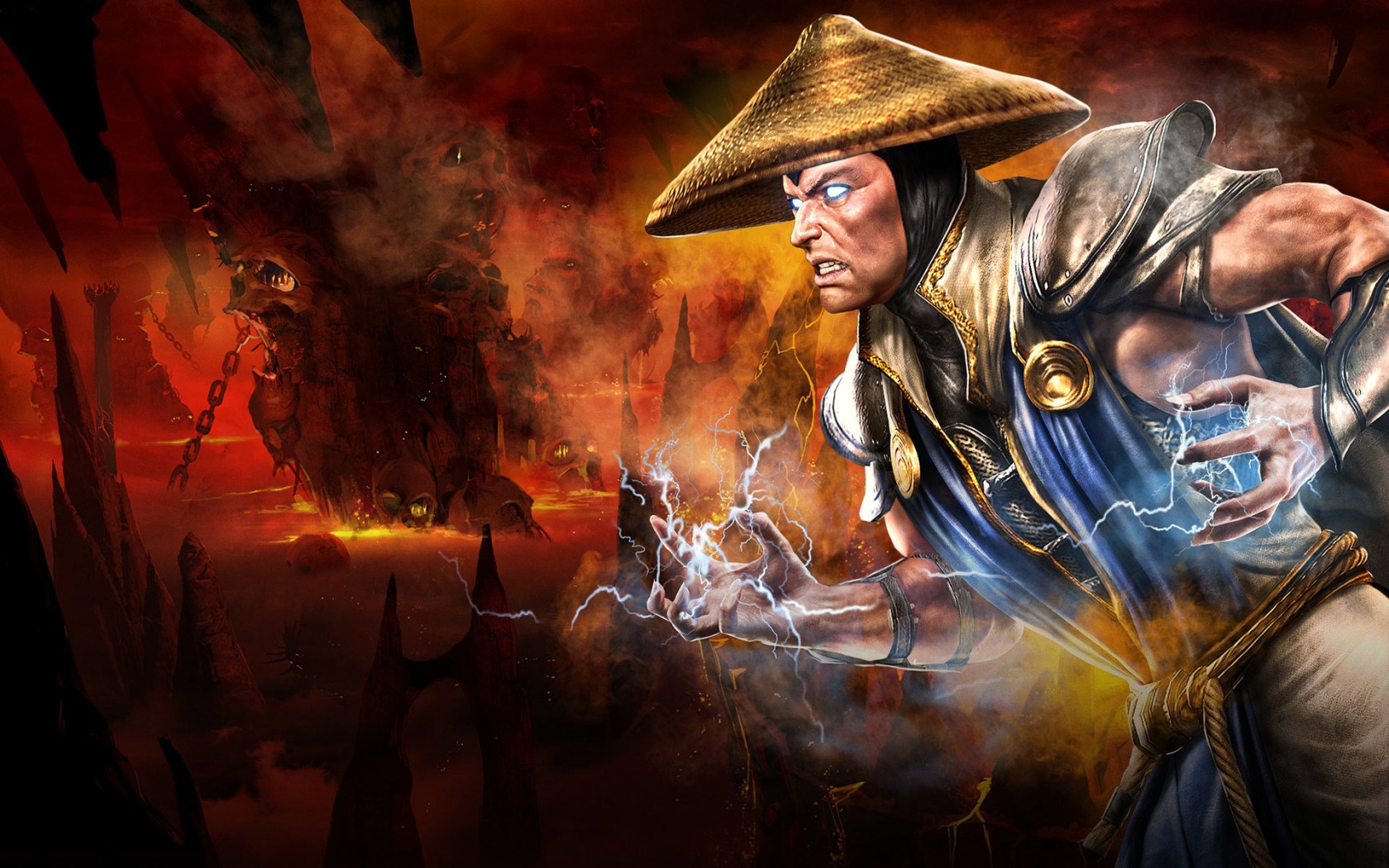 Mortal Kombat обои "Raiden 3"