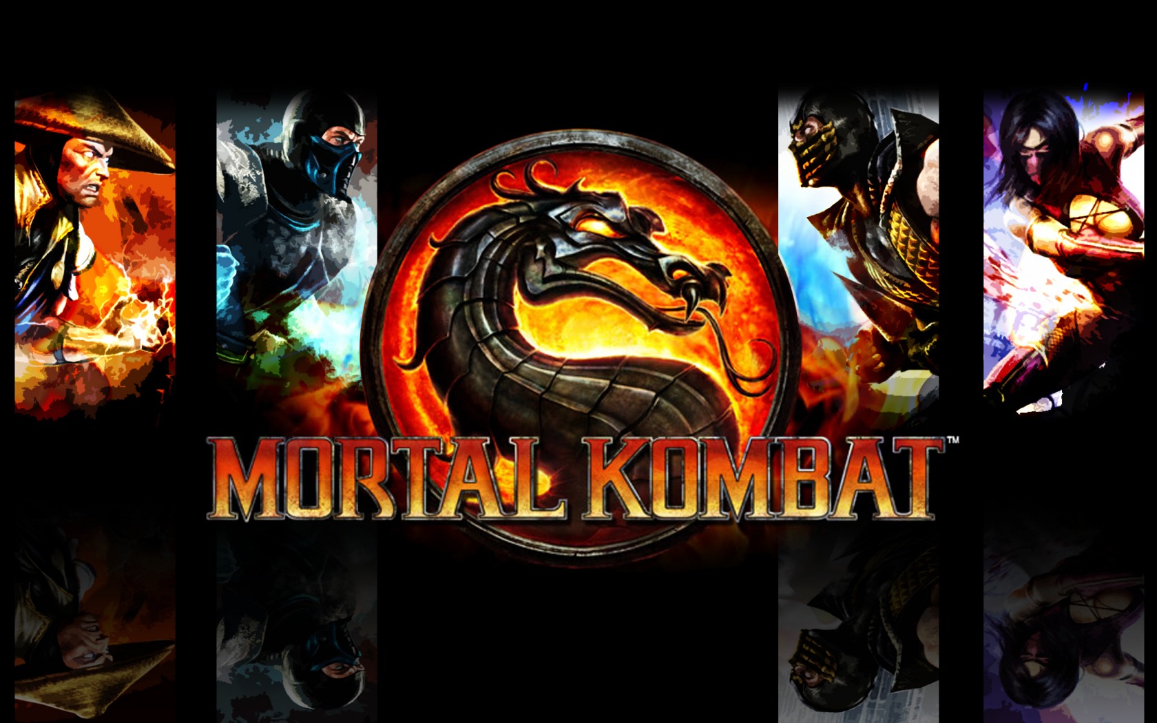 Mortal Kombat обои "Бойцы 2"
