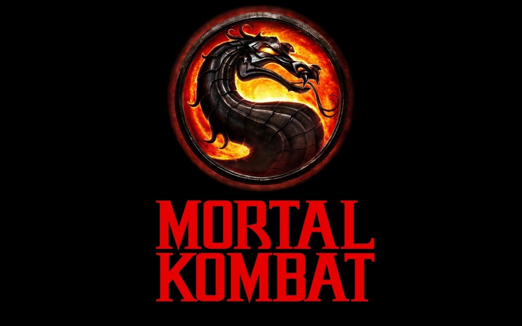 Mortal Kombat обои "Логотип 9"