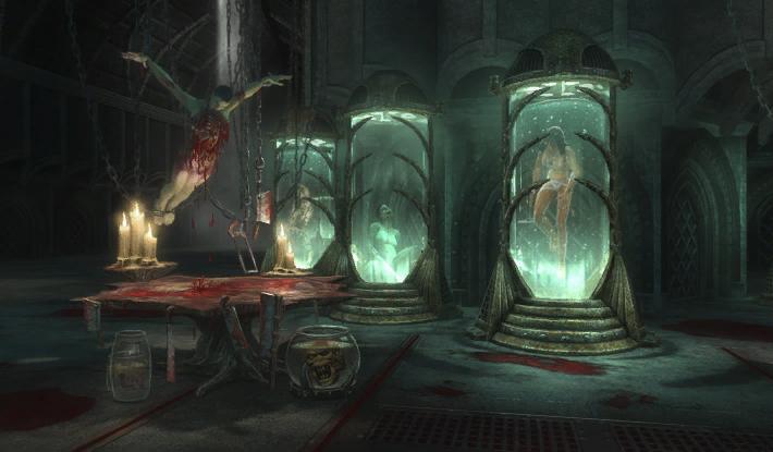 Mortal Kombat 9 арена - Shang Tsung's Flesh Pit