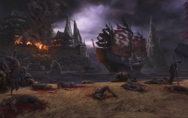 Mortal Kombat 9 арена - The Wastelands