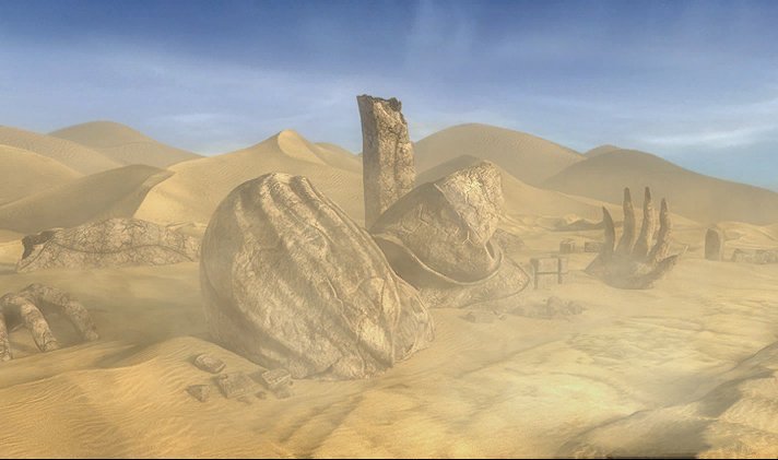 Mortal Kombat 9 арена - Jade's Desert