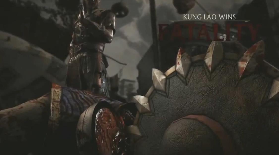 Mortal Kombat X Фаталити Кунг Лао