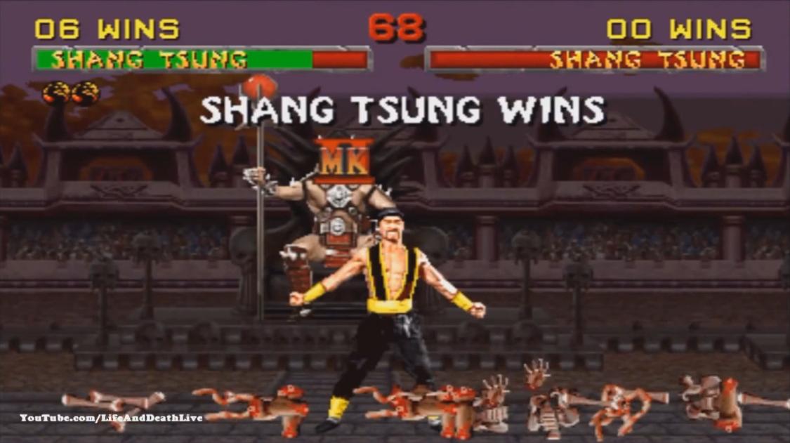Mortal Kombat 2 Shang Tsung Фаталити, Бабалити и Френдшип