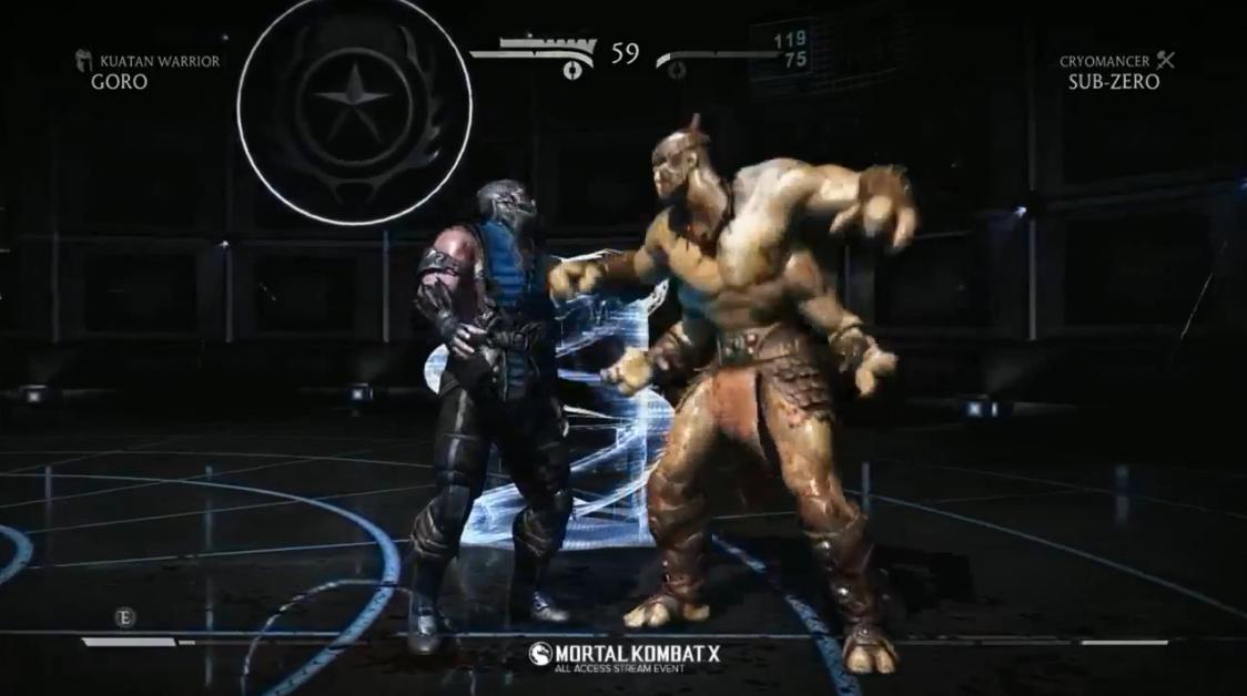 Mortal Kombat X Горо Фаталити