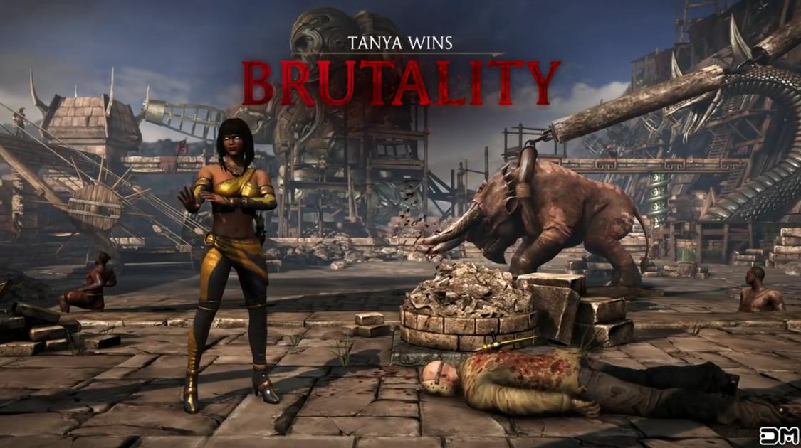 Mortal Kombat X Таня "Backstabbed" бруталити