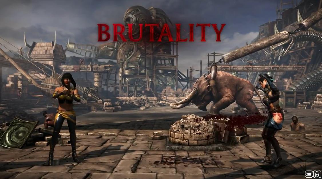 Mortal Kombat X Таня "Watch This" бруталити