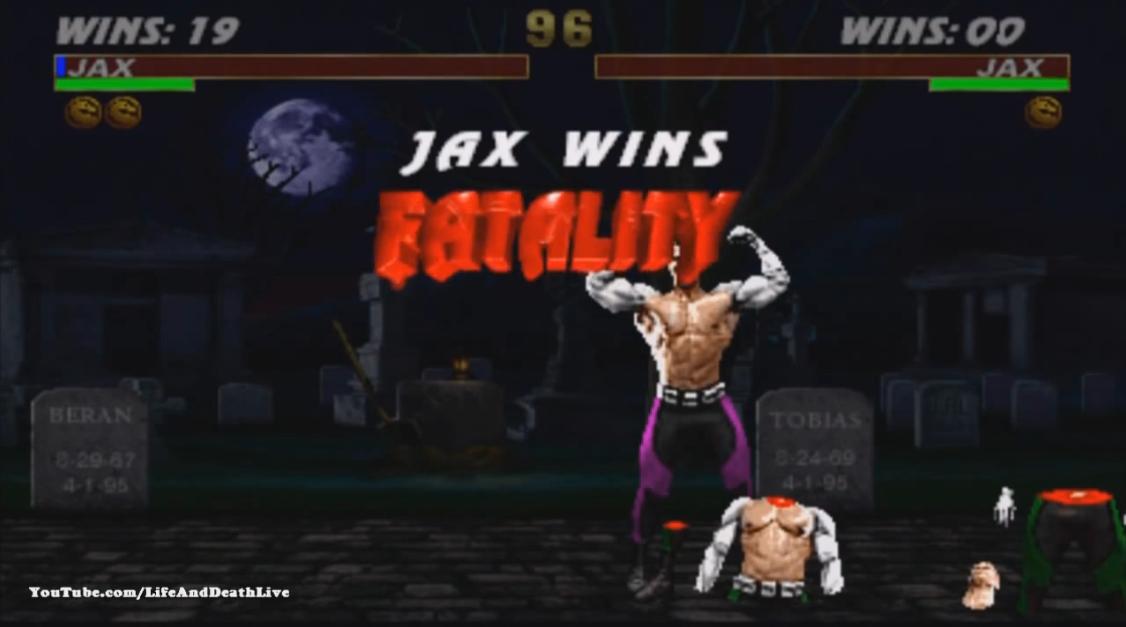 Ultimate Mortal Kombat 3 видео - Джекс фаталити, анималити, бабалити, френдшип
