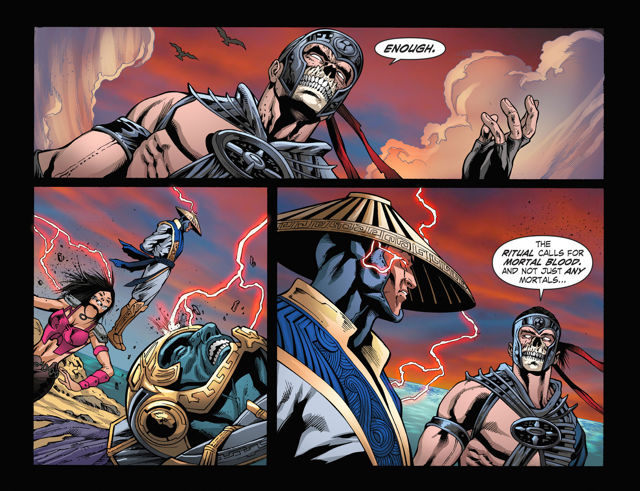 Обзор 28 главы комикса Mortal Kombat X