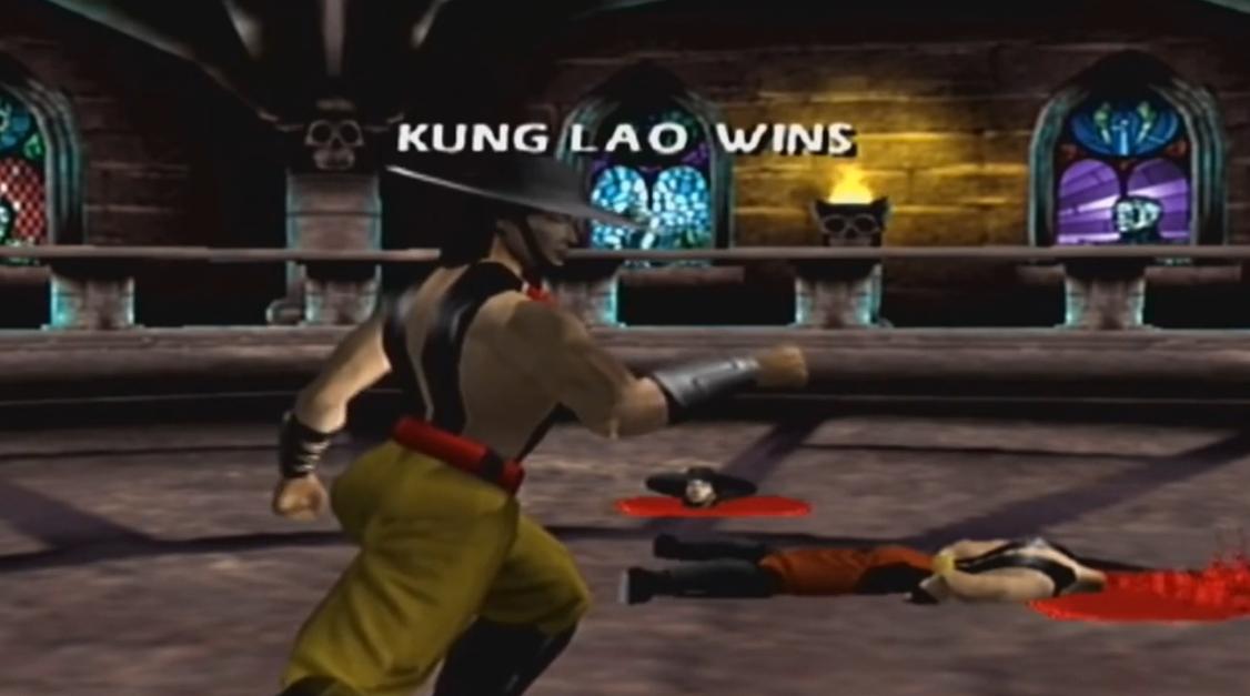 Mortal Kombat 4 Gold Кунг Лао фаталити видео
