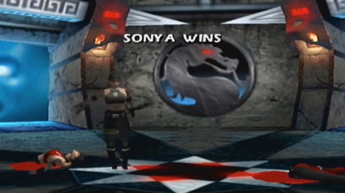 Mortal Kombat 4 Gold Соня Блэйд фаталити видео
