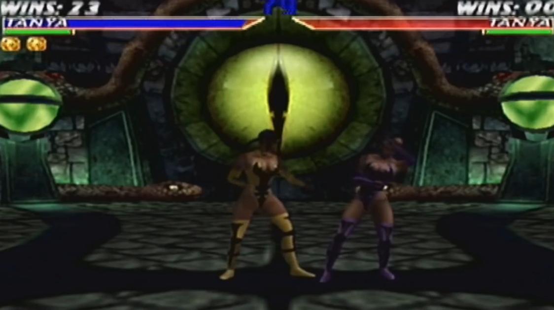 Mortal Kombat 4 Gold Таня фаталити видео