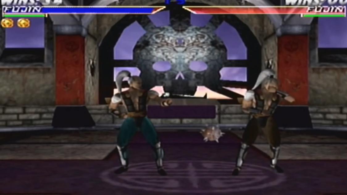 Mortal Kombat 4 Gold Фуджин фаталити видео