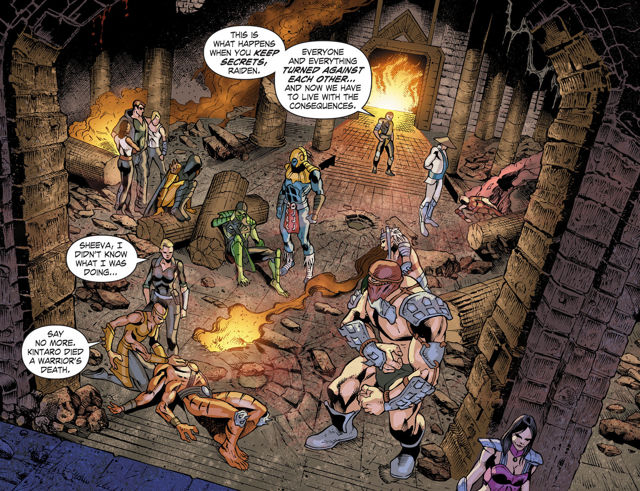 Обзор 33 главы комикса Mortal Kombat X