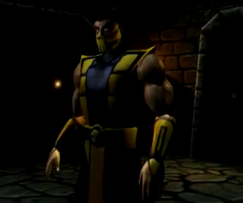 Mortal Kombat 4 Gold Скорпион концовка видео