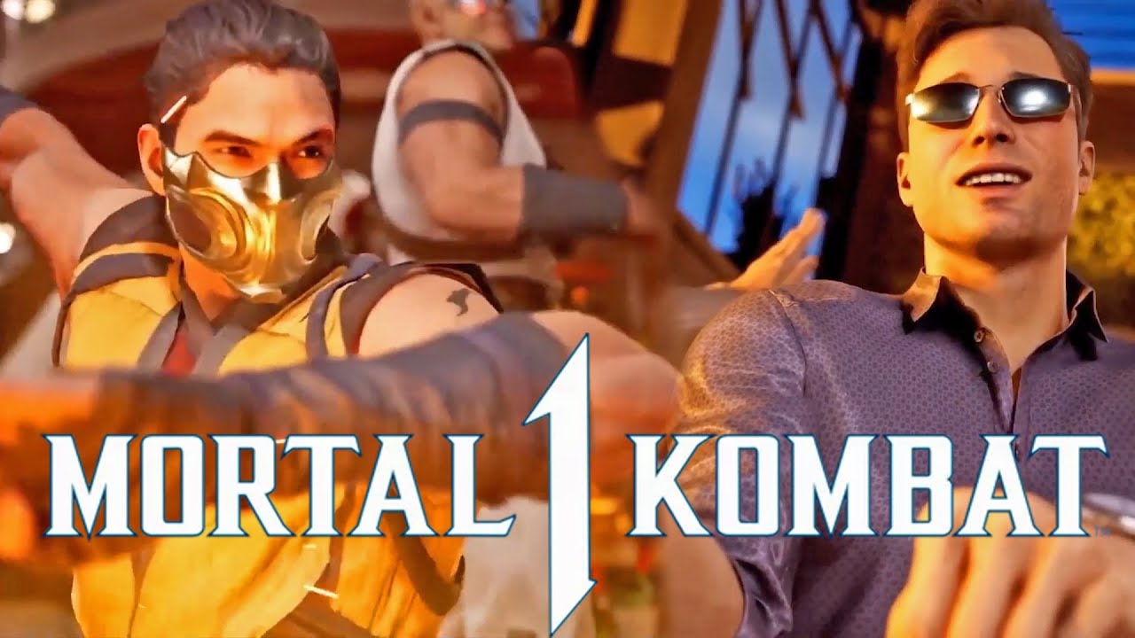 Mortal Kombat 1 - Скорпион против Джонни Кейджа