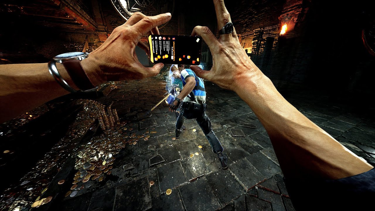 Файтинг Mortal Kombat 1 с видом от первого лица