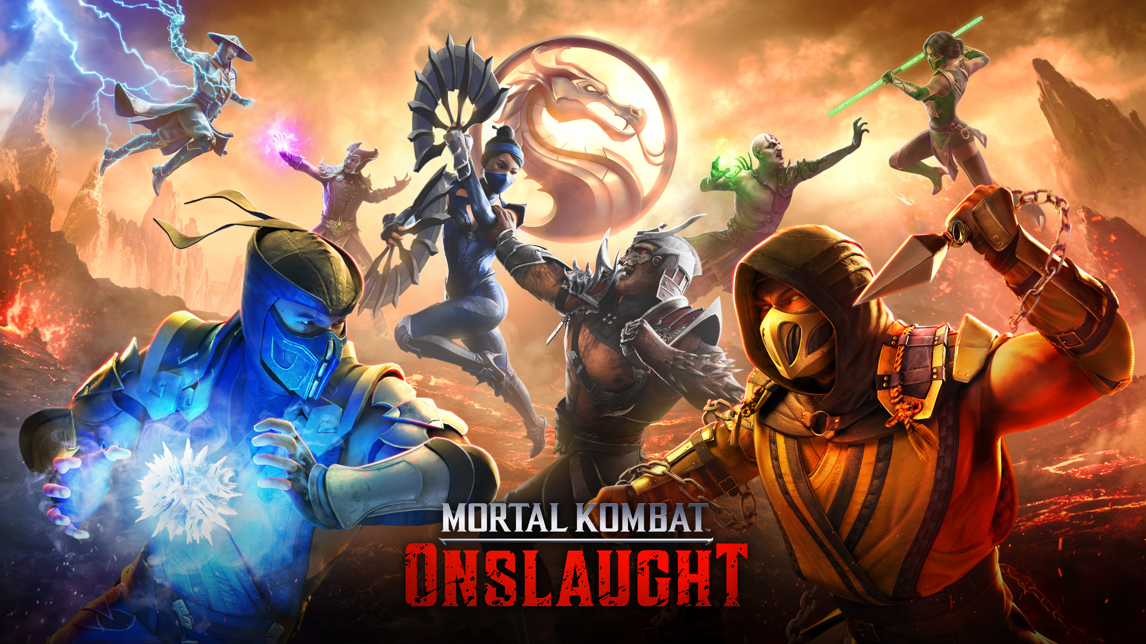 Обои "Mortal Kombat: Onslaught"