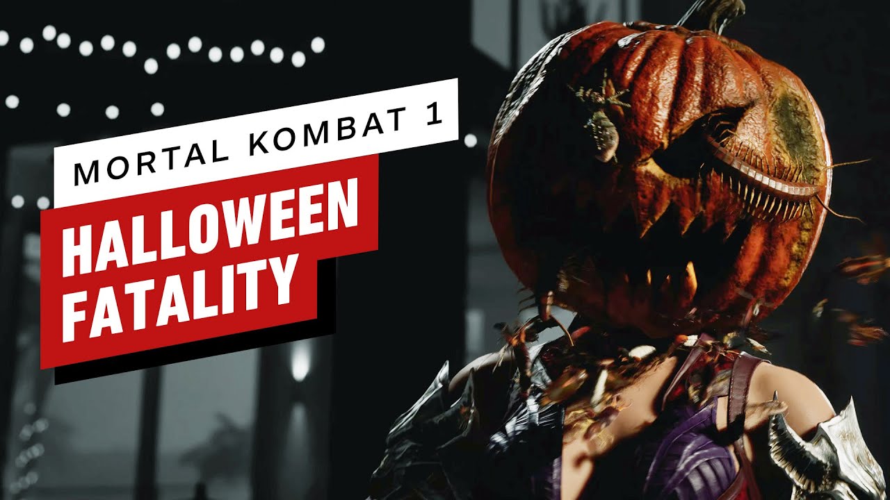 Mortal Kombat 1 - Хэллоуинское фаталити